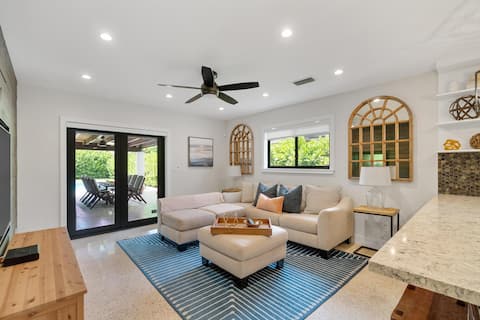 Top performing Airbnb: Top Rated Miami Oasis | Heated Pool + Terrace in Shenandoah North