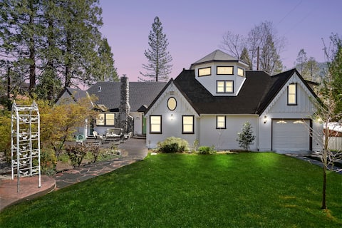 Luxury Bass Lake Cabin| Outdoor Kitchen| Game Room