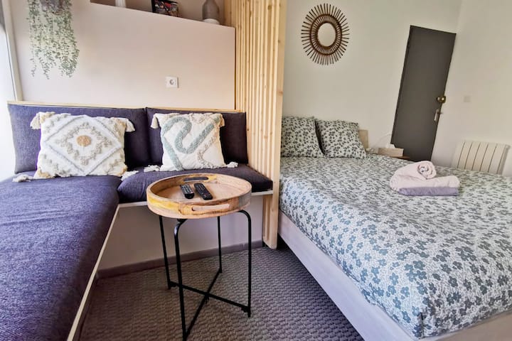 Studio Design Tout éQuipé Avec Netflix & Terrasse - Bourg-en-Bresse