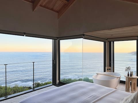 Luxury in nature. Solar Powered. Endless sea views