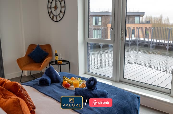 Spálňa vo Valore Property Services Short Lets & Serviced Accommodation