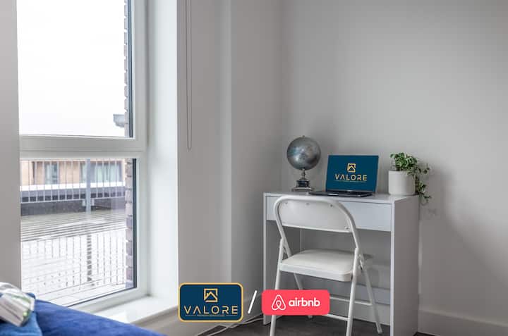 Spálňa vo Valore Property Services Short Lets & Serviced Accommodation