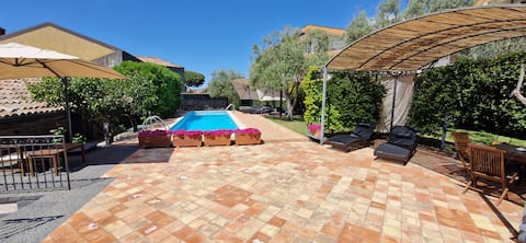 Villa with antique charm and modern comfort