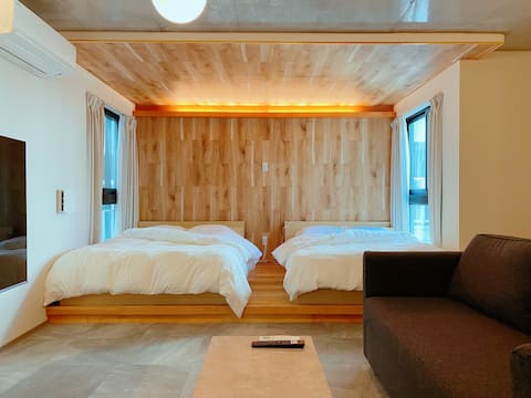 Ouranos stay 201 | 4 minutes by foot from Keikyu Kamata Station | Premium Mattress | High-speed free wifi