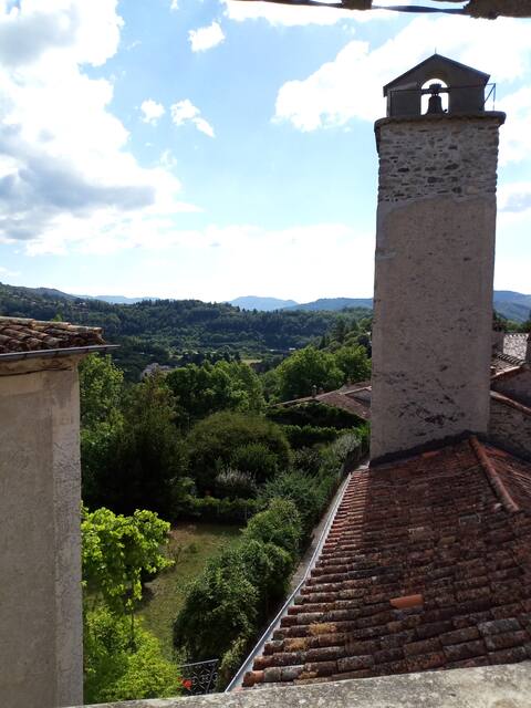 quiet, rest, village house
