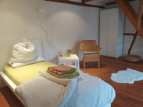 Place of rest room with loggia