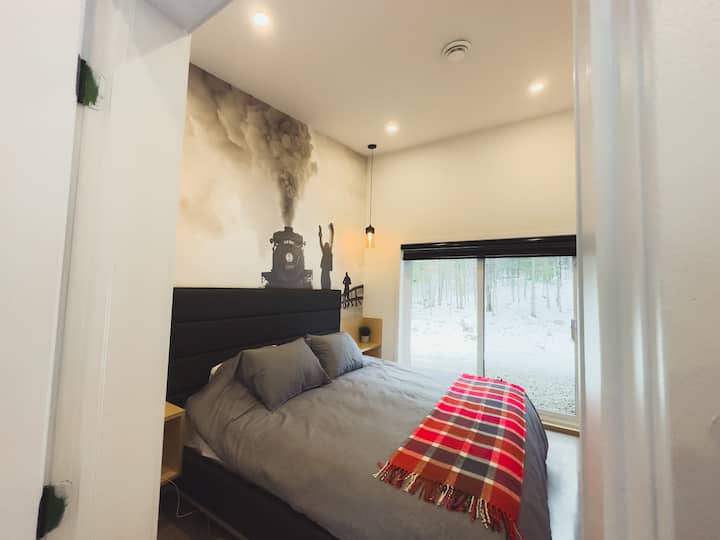 Chumba cha kulala cha Master. Kitanda cha ukubwa wa King