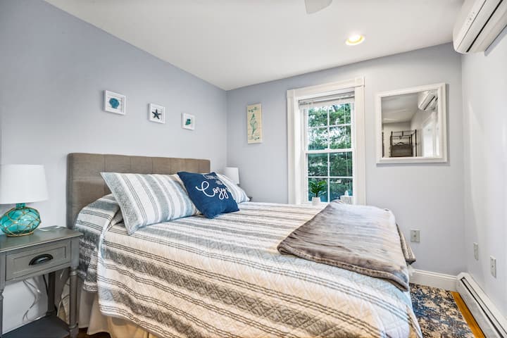 Cozy bedroom with full size bed located on 2nd floor