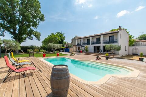 Modern Villa * Pool *A/C * Camargue * Quiet