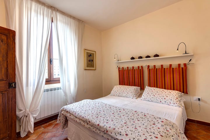 El dormitorio cuando se cierra la ventana