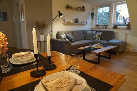 Top Airbnb: Sky blue apartment in Goslar