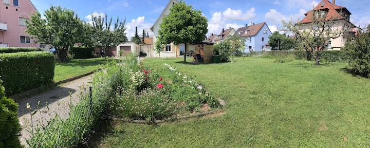 Feel-good house near the lake with huge garden