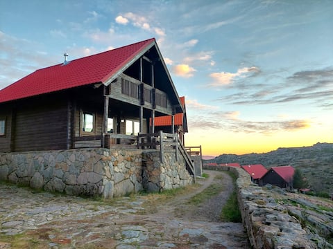 • Mountain Chalet w/ river sounds