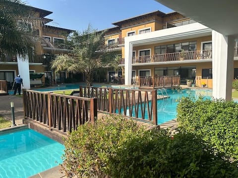 luxury poolside Modern 2 Bed Apartment in Gambia
