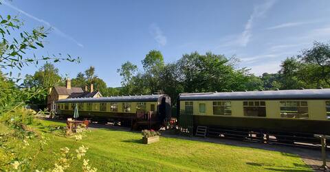 Unusual stay in luxury converted train carriage 2
