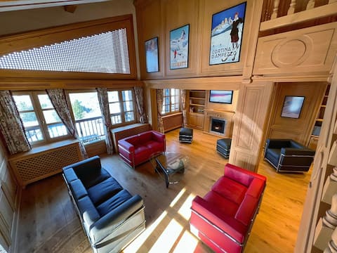 Penthouse duplex 10 people Ski-in/out