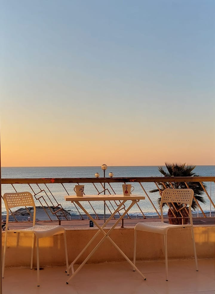 Promenade des Anglais sea view