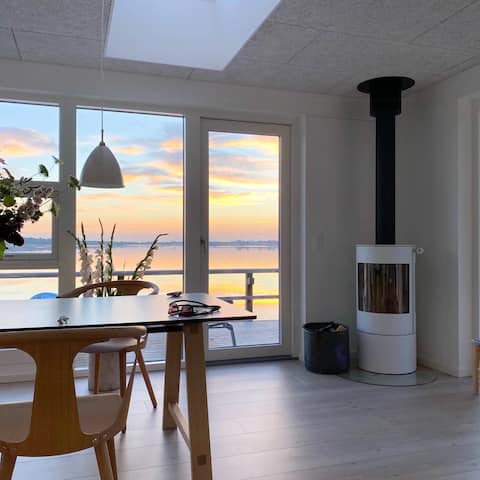 Retreat overlooking the fjord