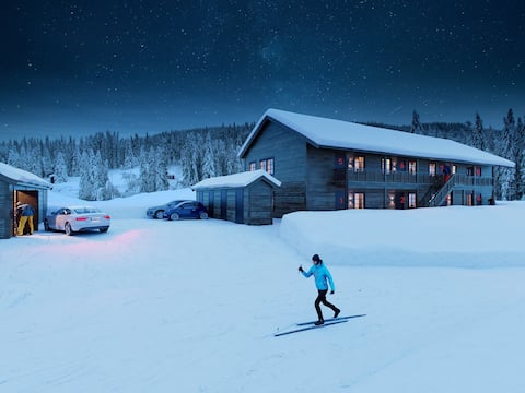 High-end in Nordmarka: Forest retreat near Oslo!