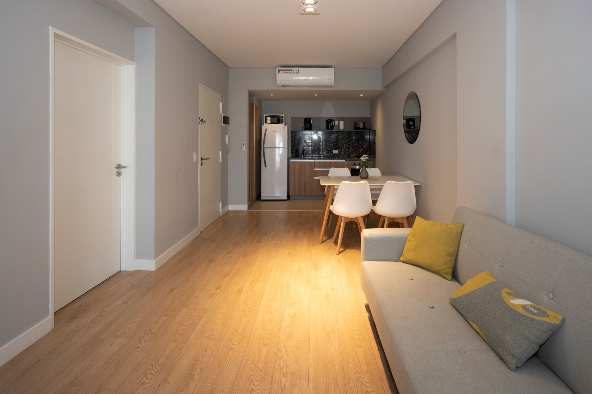 Apartamento de 1 quarto em Almagro, próximo ao Hospital Italiano