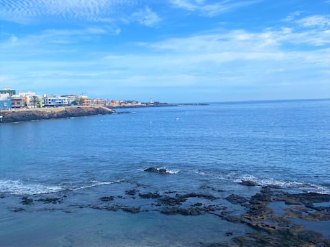 1st line of beach and sea, Salinetas beach, 4 pax