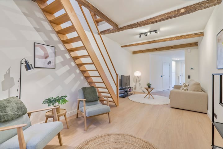 Stijlvol verblijf in rustig &centraal Gent Centrum