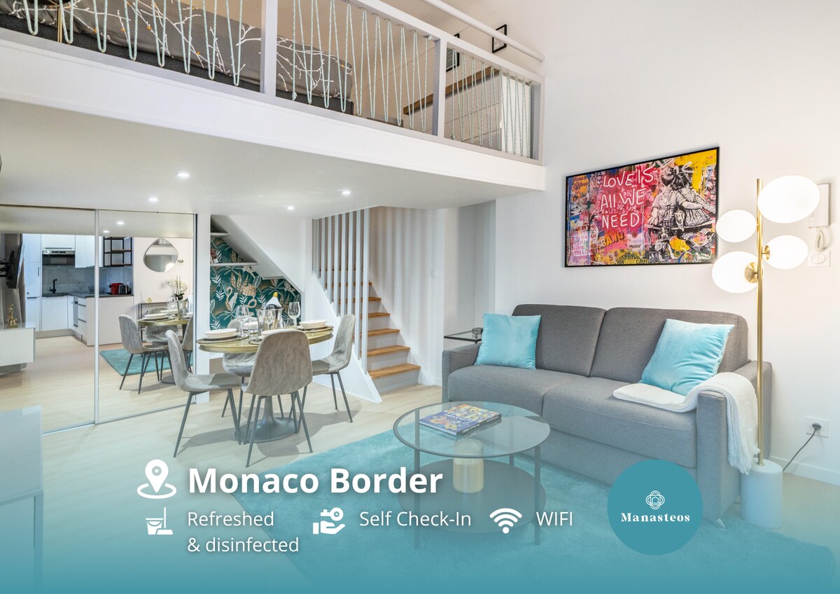 Monaco Border Luxury Apartment Belle Epoque AL Flats for Rent in
