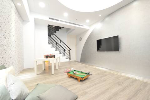 [Private building 12 ~ 18 people] Near Science Museum/Business District/Kitchen/Living Room/Free Was