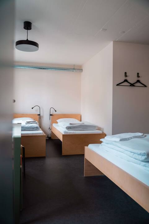 Laundrette six-bed room in former prison