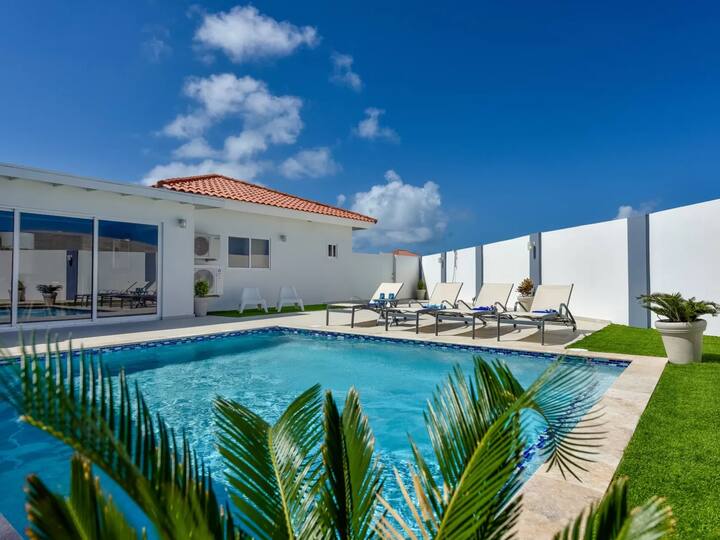 NOUVELLE villa moderne Mi Aruba4BR 3BA pouvant accueillir 10 personnes