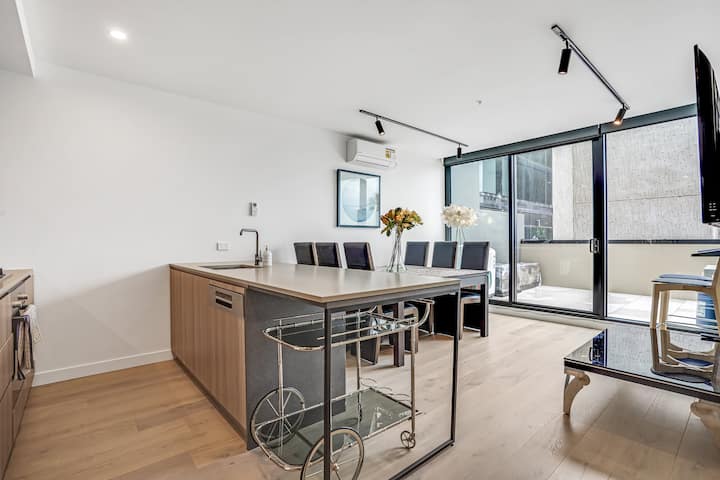 Fitzroy Comfy 2bath2 Bdderapartment+aircon+carpark - Brunswick