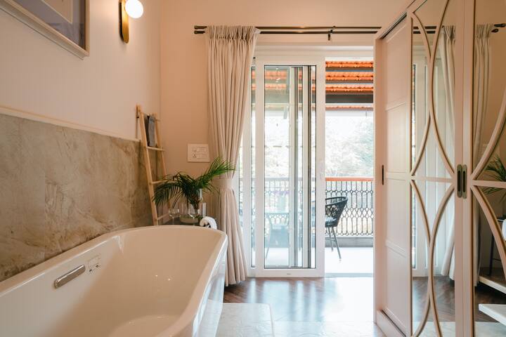 Bathroom in the master bedroom