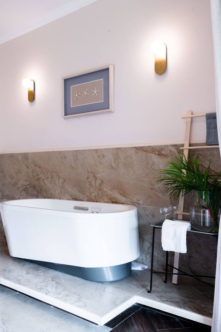 Bathroom in the master bedroom