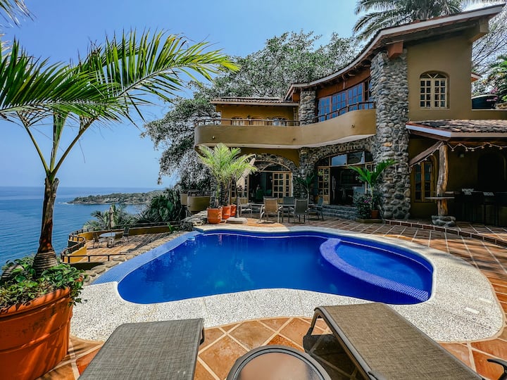 Beautiful Villa in Mexican Village Houses for Rent in Chacala, Nayarit, Mexico Airbnb