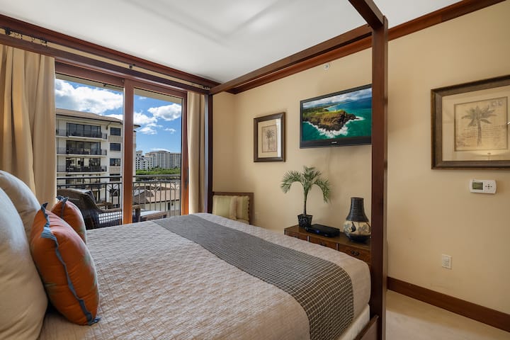 Dormitorio principal con cama king