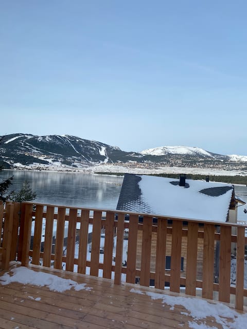 House with lake view