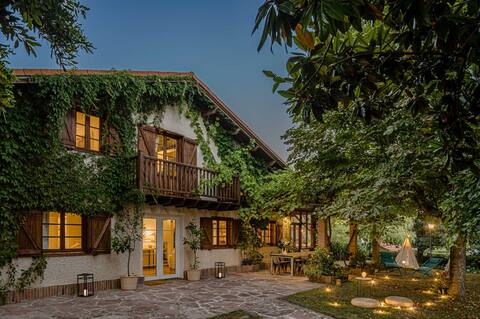 "Santa Marina" Villa 500 meters from Somo Beach