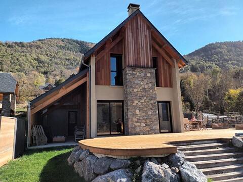 Modern villa with superb view, 8 people