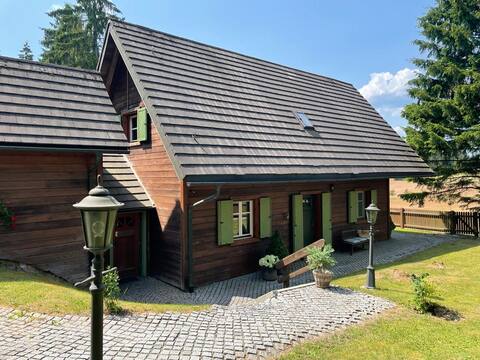 Cozy wooden house in Masserberg, on the Rennsteig