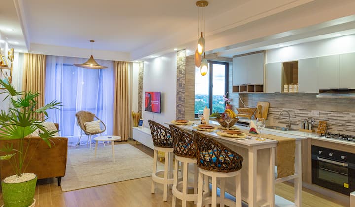 Stylish 1br Kileleshwa Pool Gym Sebuleni Nairobi - Nairobi