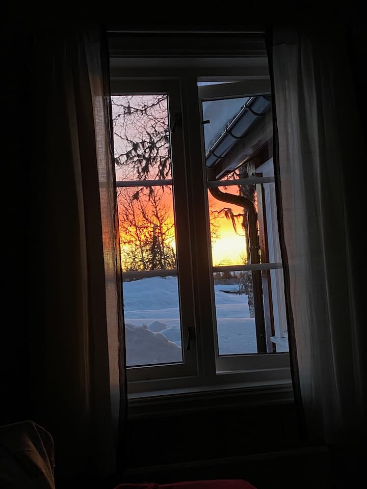 Mañana desde el dormitorio principal