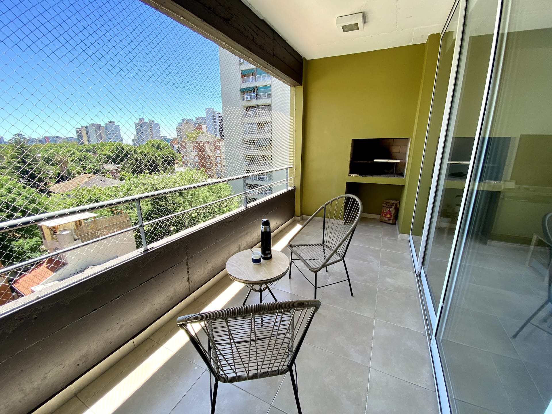 2BR balcony grill