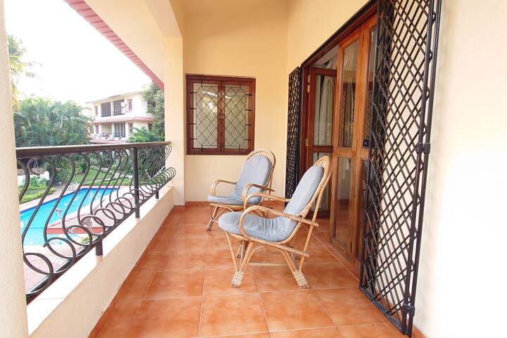 First floor balcony