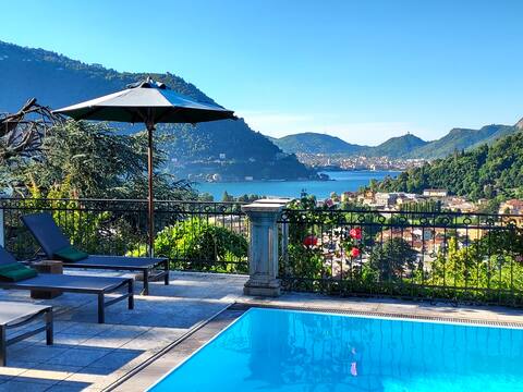 Casa Santo Stefano panoramic villa with swimming pool