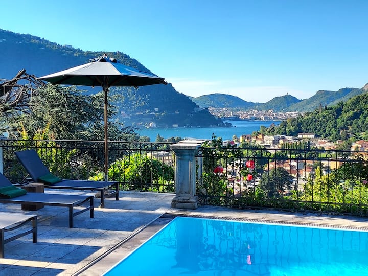 Casa Santo Stefano panoramic villa with swimming pool