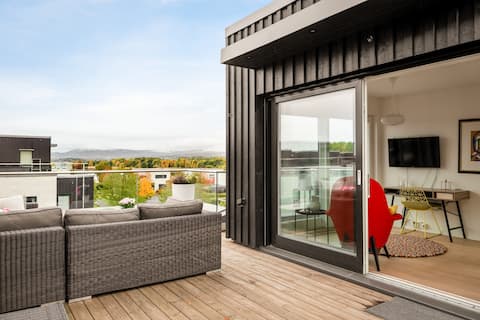 Sunny townhouse nearby Oslo