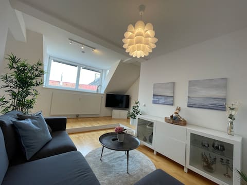 Successful Airbnb property: City Center Appartement 100m2, 3 rooms 6 bed! in Innere Stadt