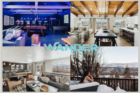 Great Views, Spa, Game Room, Fam Friendly!