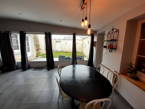 8 seater house near Chinon
