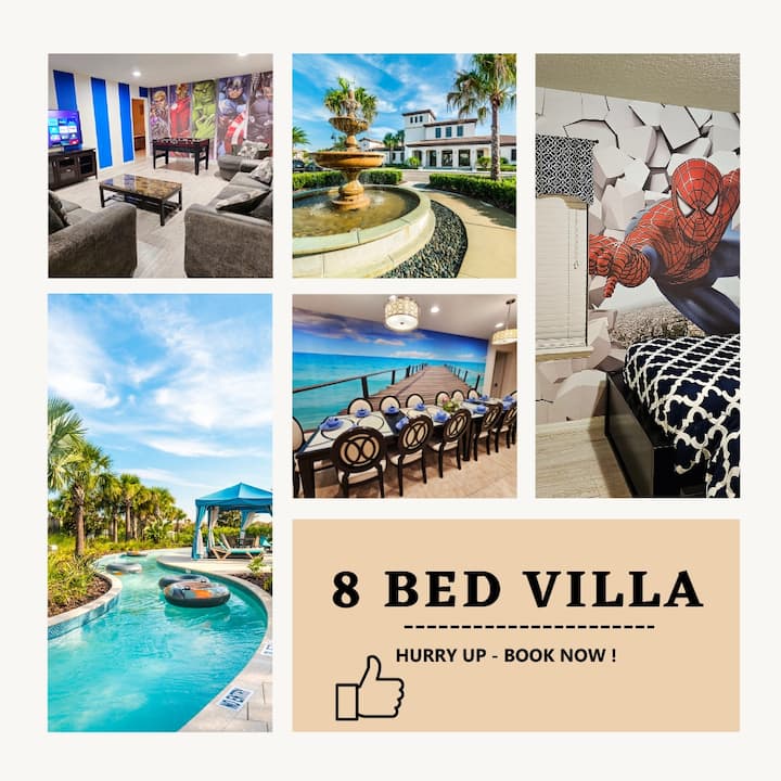 Spacious 8br Getaway · Sleeps 18 - Four Corners, FL
